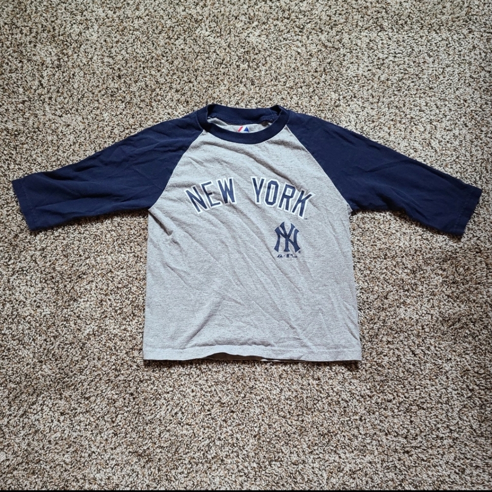 New York Baseball Baby Tee